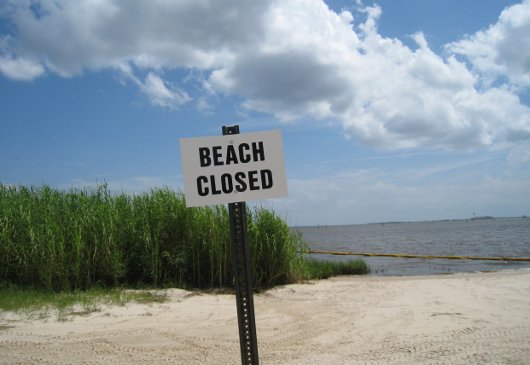 Beach Closed