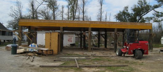 Framing the Bunk House