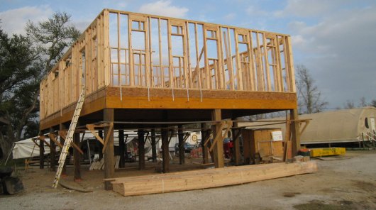 Framing the Bunk House