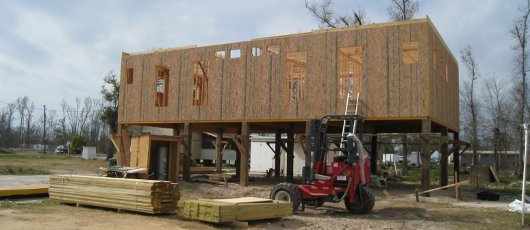 Framing the Bunk House