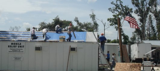 new bunk house roof