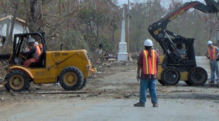 Clean up after Katrina