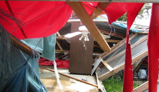 Hurricane Gustav Damage