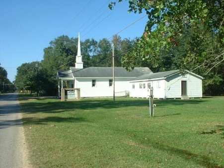 Lakeshore Baptist Church before Hurricane Katrina