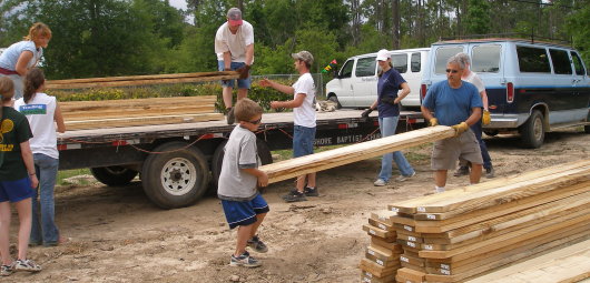 lumber moving