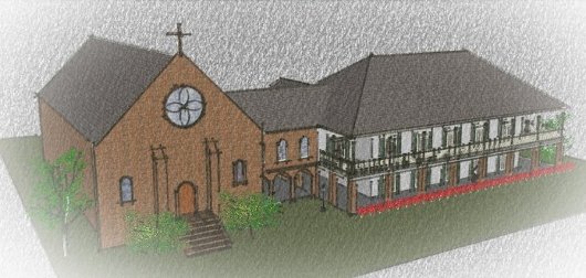 Lakeshore Baptist Church - main complex concept