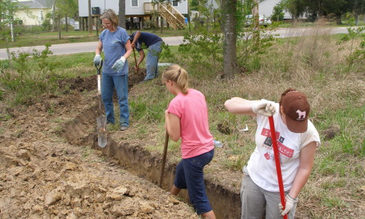 Running Sewer Lines