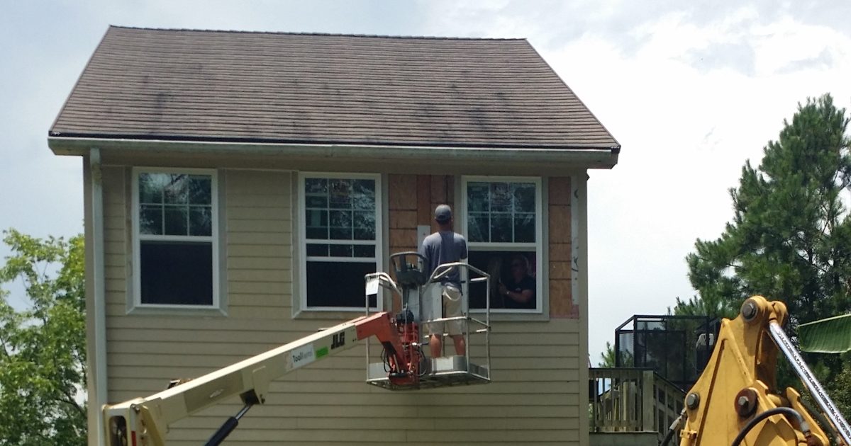 Windows in Pastor's Cabin