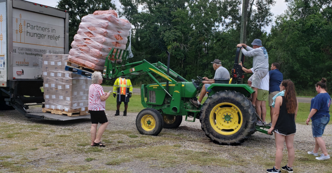 Unload Feeding the Gulf Coast